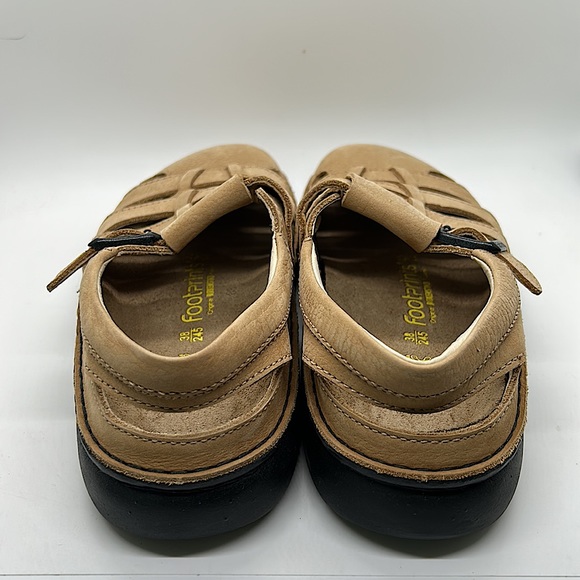 Birkenstock Footprints Tan Buckle Sandals Shoes **Size 38/Size 7-7.5** 🌸🌸 - Picture 4 of 10